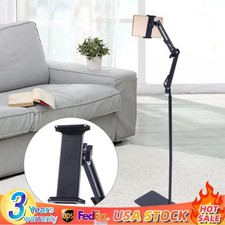 Universal 360° Tablet Holder Floor Stand Clamp Adjustable for 4-11in Phone iPad picture
