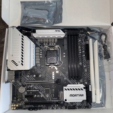 MSI MAG B460M MORTAR WIFI Intel 10th Gen LGA1200 DDR4 mATX Motherboard picture