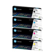 HP 210X Black High Yield, 210A Cyan/Magenta/Yellow Standard Yield Toner Set picture