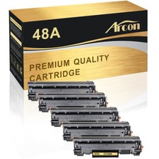 5Pack CF248A 48A Laser Toner Compatible With HP LaserJet Pro M15a M15w M16a M16w picture