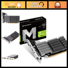 Low Profile 2GB Graphics Card - DirectX 12, OpenGL 4.5, HDMI, DVI-D, VGA, Fanles picture