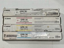 Canon GPR-36 Toner Cartridge 4-Pack Set BCMY, OEM-Open/Worn Box picture