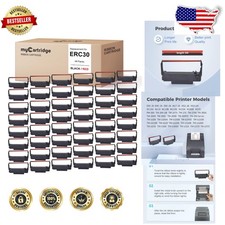 High-Quality 48pk Ribbon Replacement: Epson 34/38, Bixolon - Vivid Print picture