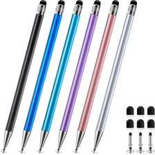 6 Pack Touchscreen Stylus Pen, 2-in-1 Stylus Pen for Smartphone and Tablet picture
