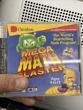 Mega math blaster ages 6-12 (win 95 or power mac) CD-ROM - Good Vintage Computer picture