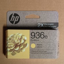 HP 936e Genuine Original Yellow Ink Cartridge for HP Inkjet Printers picture