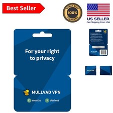 Secure Your Online Presence: 12- VPN for 5 Devices | No Data Collection picture