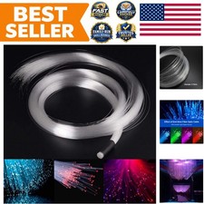 End Glow Fiber Optic Light Cable, PMMA 150pcs 0.03in 6.5ft Fiber Starlight St... picture