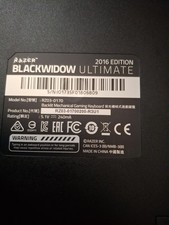 Razer BlackWidow Ultimate 2016 Backlit Mechanical Gaming Keyboard RZ03-0170 Used picture