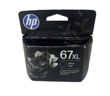 NEW Sealed HP 67XL Black High Yield Original Ink Cartridge, 3YM57AN#140 Exp 2027 picture