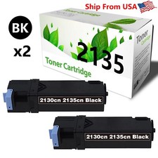 (2-Pack,Black) 2135 330-1389 Toner Cartridge for 2130 Printer picture