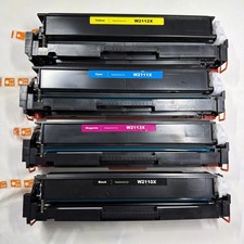 206X Toner Cartridge 4 Pack (NO CHIP) For HP 206X 206A W2110X picture
