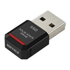 BUFFALO 250GB External Portable SSD USB 3.2 Gen2 SSD-PST250U3BA/D Japan picture