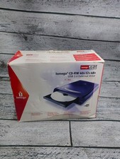 IOMEGA CD-RW 40X12X48X USB 2.0 EXTERNAL DRIVE WITH BOX picture