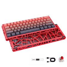 NJ61 Mechanical Keyboard, 61 Keys 60% Layout, Hot-Swappable Linear Red Switch picture
