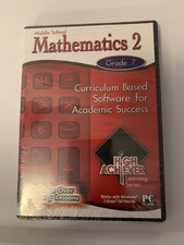 High Achiever Middle School Mathematics 2 (Grade 7) CD-ROM -NEW picture