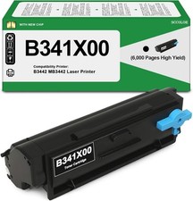 B341X00 Toner Cartridges High Yield B341X00 Black Toner for Lexmark, 2758 picture