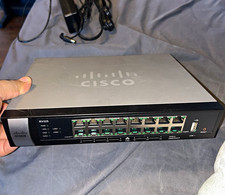 Cisco RV325 RV Series Dual WAN VPN Router w/ 14-Port Gigabit Ethernet Switch picture