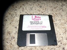 Ancients II Deathwatch IBM PC Game 3.5