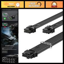 16-Pin 12VHPWR PCIe 5.1 Power Cable 70cm (12+4) for Graphics Card Upgrade picture
