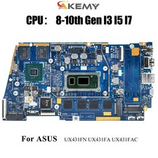 UX431FN Motherboard For ASUS U4500F S431F UX431F S4500F Mainboard W/CPU tests OK picture