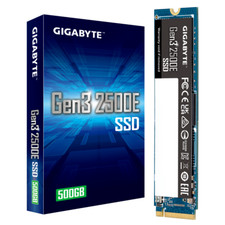 Gigabyte SSD 500GB 2500E M.2 2280 NVME Phison Controller 3D NAND TRIM S.M.A.R.T picture