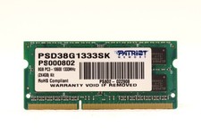 Patriot 4GB (1x4GB) PC3-10600 DDR3-1333MHz Laptop Memory P/N:PSD38G1333SK Tested picture
