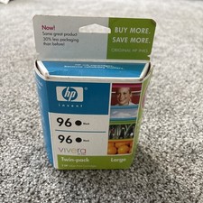 2 Pack - New - 96 Black Ink Cartridges - 2 Pack - C9348FN - Large picture