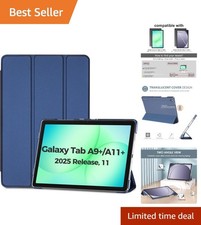 Elegant Navy Folio Case for Galaxy Tab A11 Plus 2025 & A9 Plus 2023 - 11 Inch picture