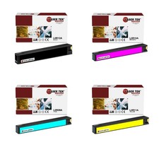 4Pk LTS 981X BCMY HY Compatible for HP PageWide Enterprise 556dn 556xh Ink picture