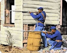 Buffalo Soldiers CivilWar Era  Mouse Pads Mousepads picture