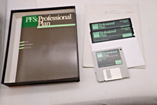 PFS: Professional Plan Pro Vintage PC IBM COMPATIBLE + 1.02 Program Floppy Discs picture