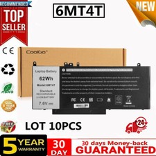 Lot 10 6MT4T Battery For Dell Latitude E5470 E5570 Precision 15 3510 M3510 79VRK picture