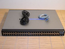 Cisco Linksys SRW248G4P Managed 48x PoE + 4x Gigabit port Switch Webview picture