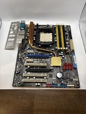 Asus M2N-SLI DELUXE REV. 1.02G Socket AM2 Motherboard & I/O Shield picture