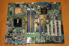 ASUS P5BV-C Motherboard Bundle + Xeon E3110 2x3Ghz - Dual LAN RJ45 Server Board 775 picture