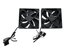 NZXT F120P - 120mm Static Pressure Fan - Two (2) Pack - Black [CL-2304-P12] picture