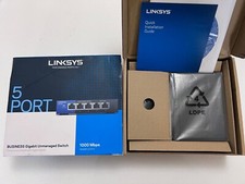Linksys LGS105 5-Port Business Desktop Gigabit Switch - 5 Ports - 10/100/1000Bas picture