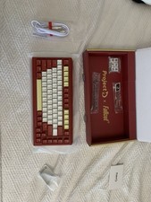 Project D x Fallout Nuka Cola Mechanical Keyboard 80% Wireless RGB Red/White NEW picture