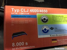 LBM-Master XXL toner cyan like HP C9721A, 641A for 4600/4650 for 8,000 pages NEW picture