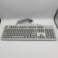 Sony Vaio PCVA-KB4P/U PS/2 Wired Computer Keyboard Cleaned Tested Works Vtg picture