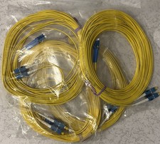 OS2 SC to LC Fiber Patch Cable Single Mode Duplex 40ft SMF picture