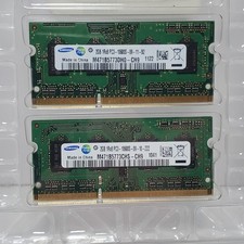 Samsung Laptop RAM 4GB 2x2GB DDR3 PC3-10600S SO-DIMM Lot M471B5773DH0 picture