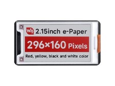 Waveshare 2.15inch E-Paper Display (B) E-Ink Display, 296x160, Red/Black/White picture