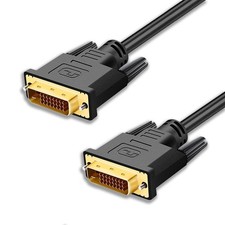 Dual Link DVID Cable 24+1/24+5 Gold Connectors Screw Lock 6ft picture