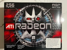 ati radeon 9550 agp 256mb graphics card picture