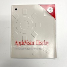 1997 Vintage User's Guide Manual for AppleVision 750 and 750AV displays picture