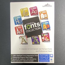 SummitSoft Creative Fonts Collection Disc & Download for Mac/Windows picture