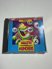 Math Munchers Deluxe Windows Mac MS-DOS (PC 1995) CD-ROM MECC [COMPLETE] picture