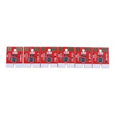 6pcs chips permanent for Mimaki JV3 SS2 cartridge CMYKLCLM auto reset chip picture